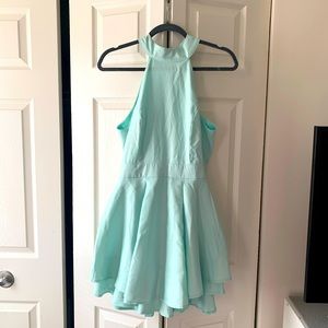 Teal dress